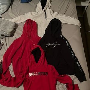 4 kids Hollister hoodies